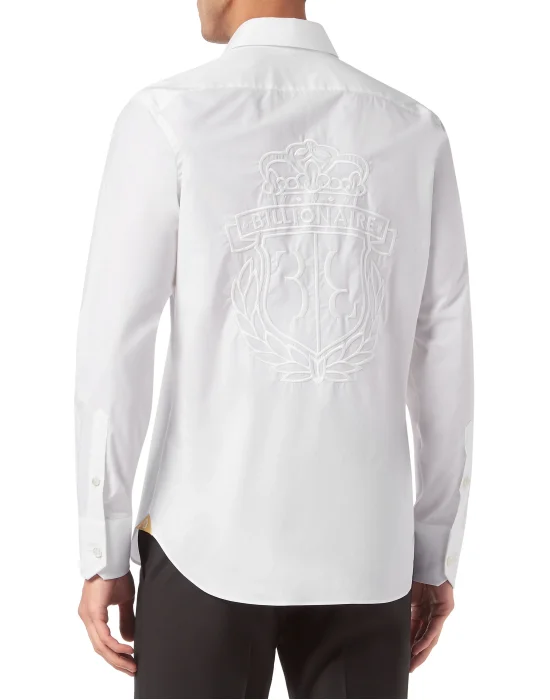 Shirt Silver Cut LS Slim Fit