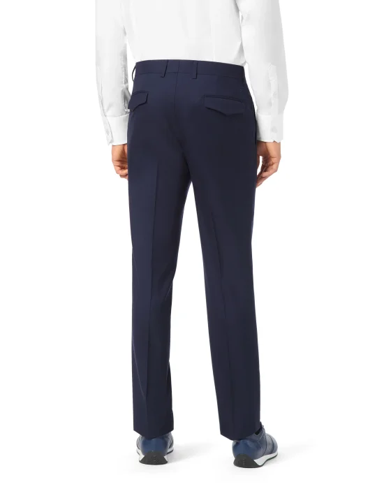 Wool Slim Chinos