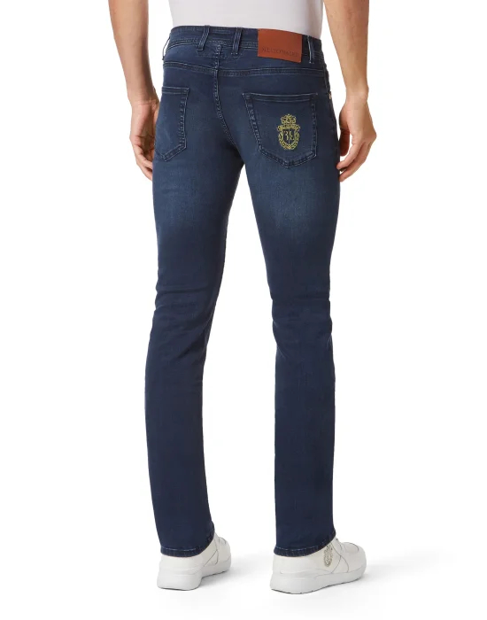Denim Trousers Super Straight Cut Fit