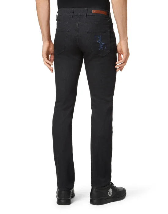 Denim Trousers Super Straight Cut Fit